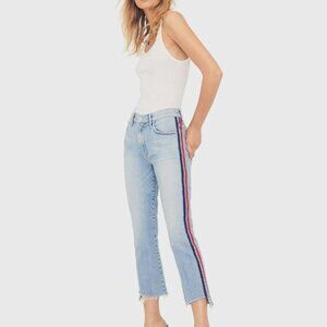 MOTHER Insider Crop Step Fray Thanks Again Racer Size: 25